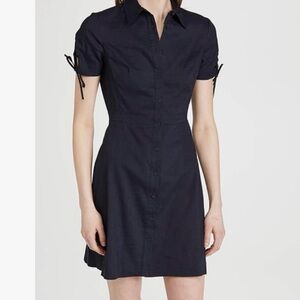 Theory Mini Shirt Dress black size 2 / XS